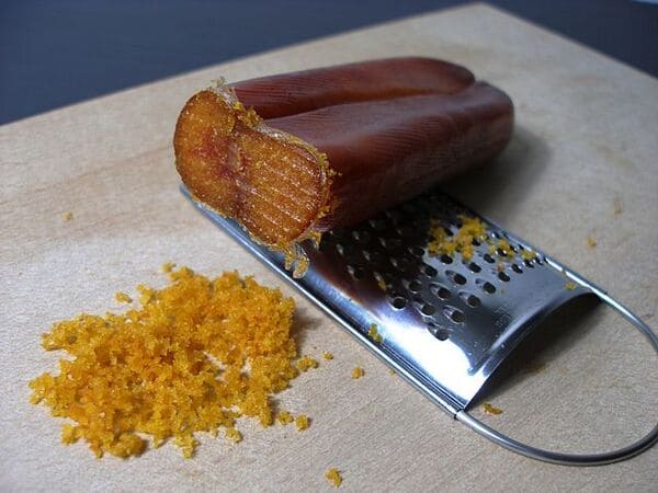 Vasetto di bottarga di muggine grattuggiata da 40gr - immagine 2